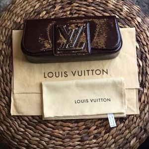 Louis Vuitton Patent Sobe Clutch